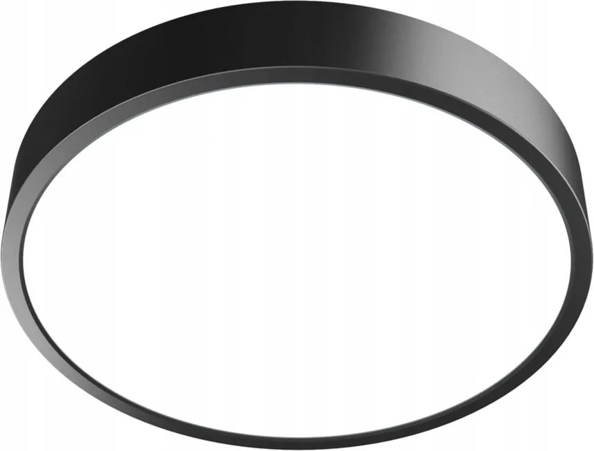 Plafon, mennyezeti lámpa fekete Led IP44 fürdőszoba konyha előszoba Botta