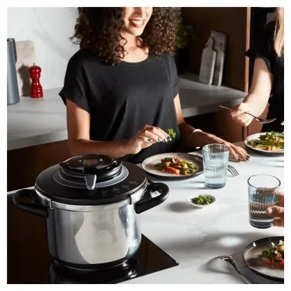 Tefal - CLIPSO+ CHEF 6 l nyomásfőző, rozsdamentes acél