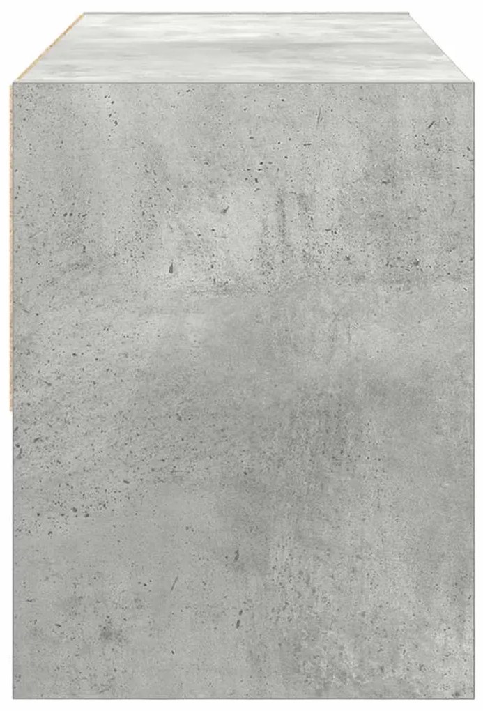 cipőtartó állvány egymásra rakható beton szürke 89,5x30x40 cm