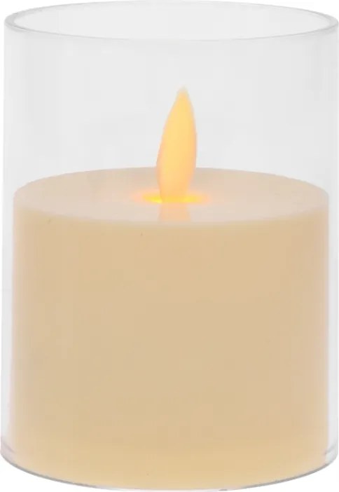 Led Gyertya Elemes Lámpa 10CM-ES Tubusban Kicsi