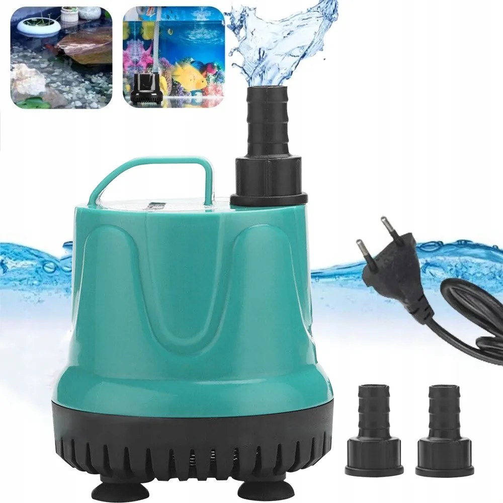 Szennyvízszivattyú Tiszta Vízhez, Szennyvízhez, Emésztőgödrökhöz, 25W, Nagy Teljesítményű, Kicsi