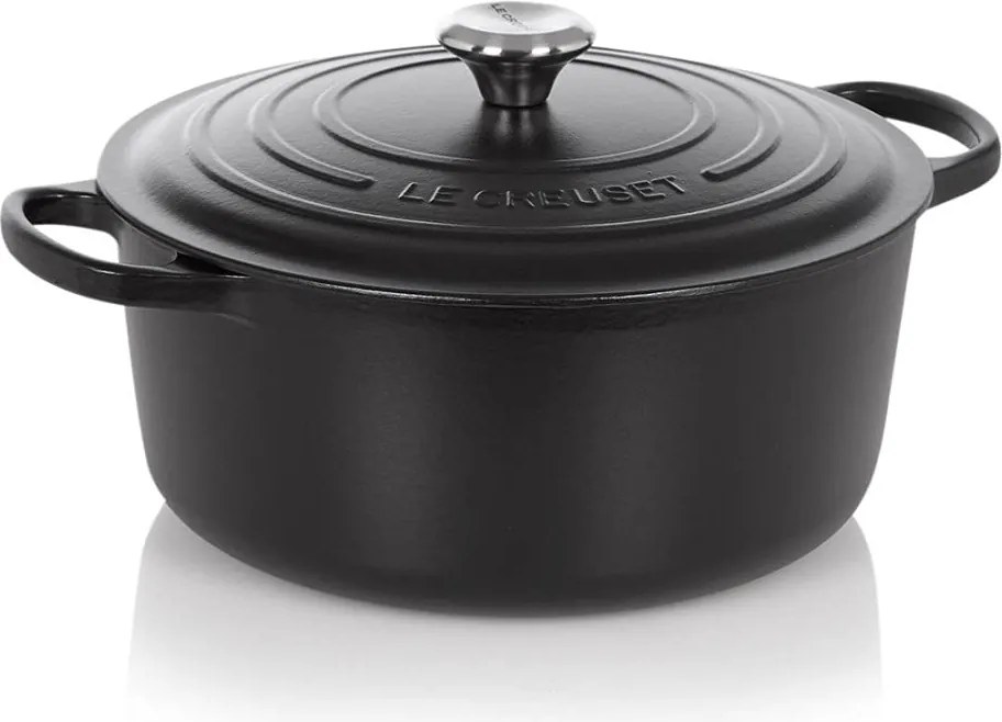Le Creuset Signature Kerek Tál 28 CM Fekete