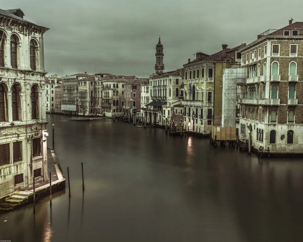 Poszter 50x40cm Nagy csatorna alkonyatkor, Assaf Frank