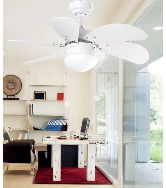 Globo 03811 - Mennyezeti ventilátor RIVALDO 1xE14/60W/230V