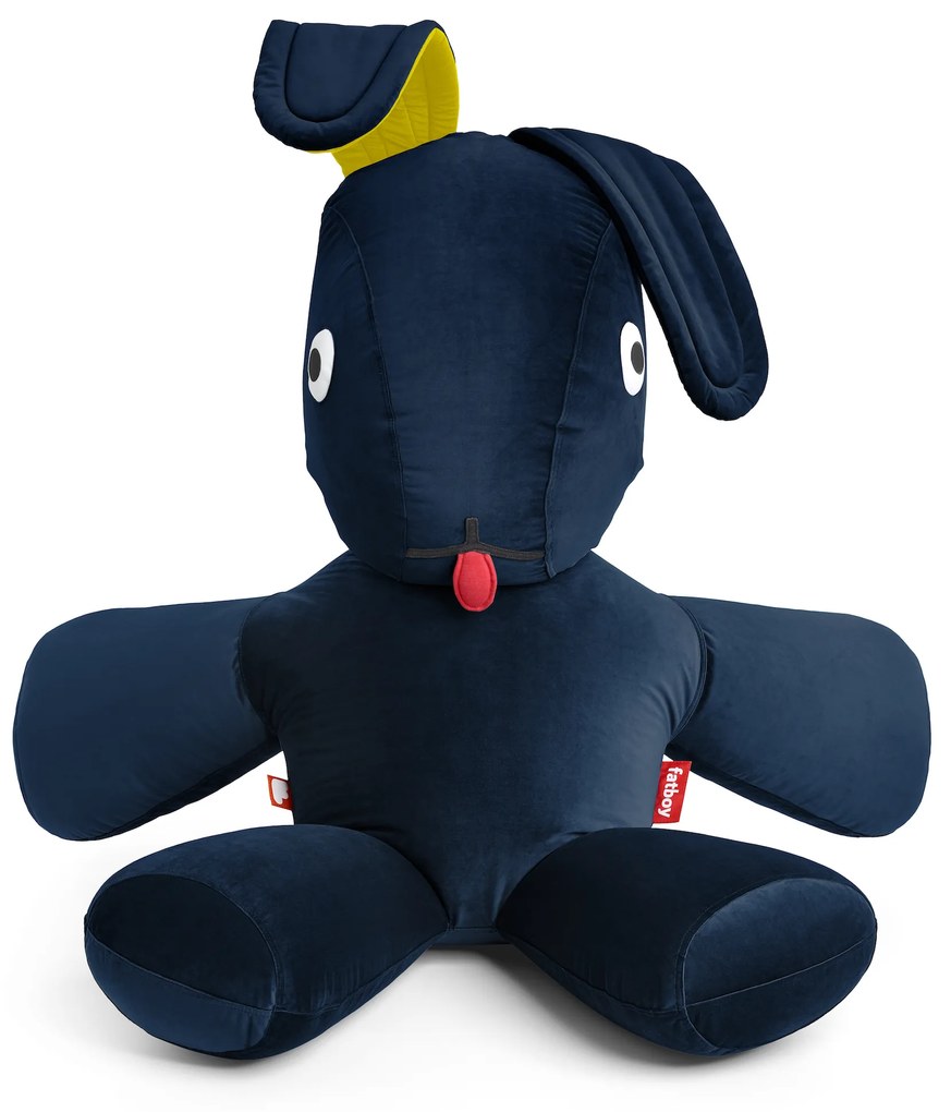 Fatboy "Co9 XS velvet", babzsák/kitömött állatka 4 változat  - Fatboy® Szín: olajkék