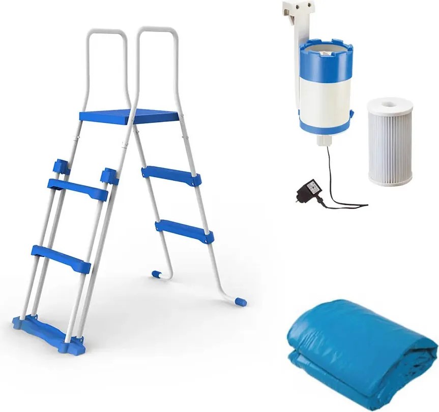 Pontaqua ADRIA merevfalú medence 350 cm kör, fehér