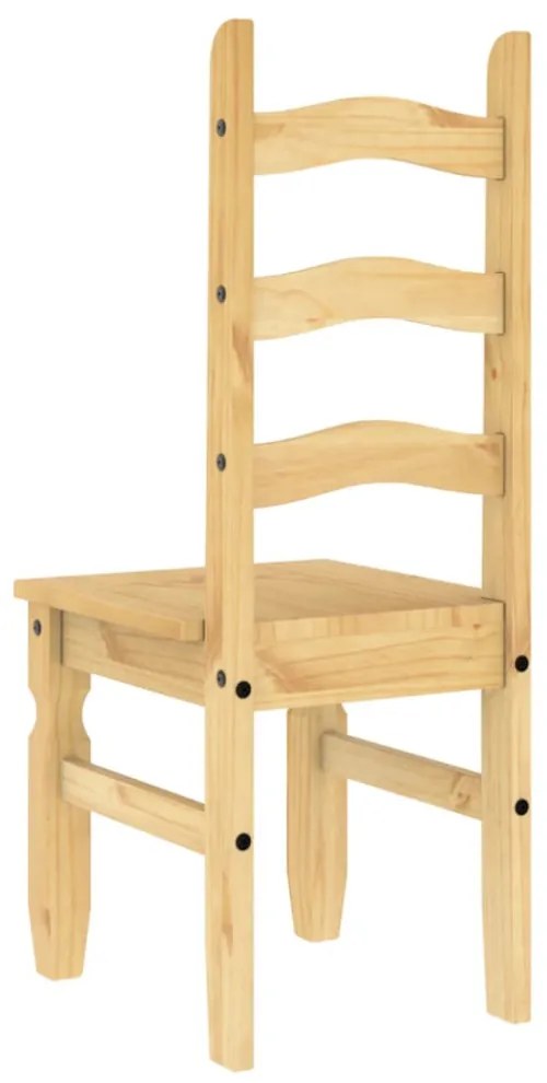 Corona 2 db tömör fenyőfa étkezőszék 42 x 47 x 107 cm