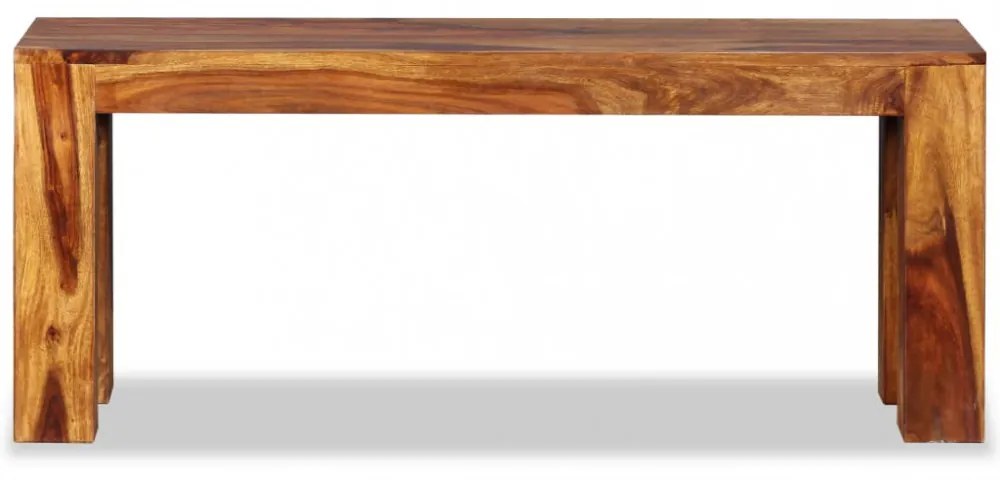 tömör kelet-indiai rózsafa pad 110 x 35 x 45 cm