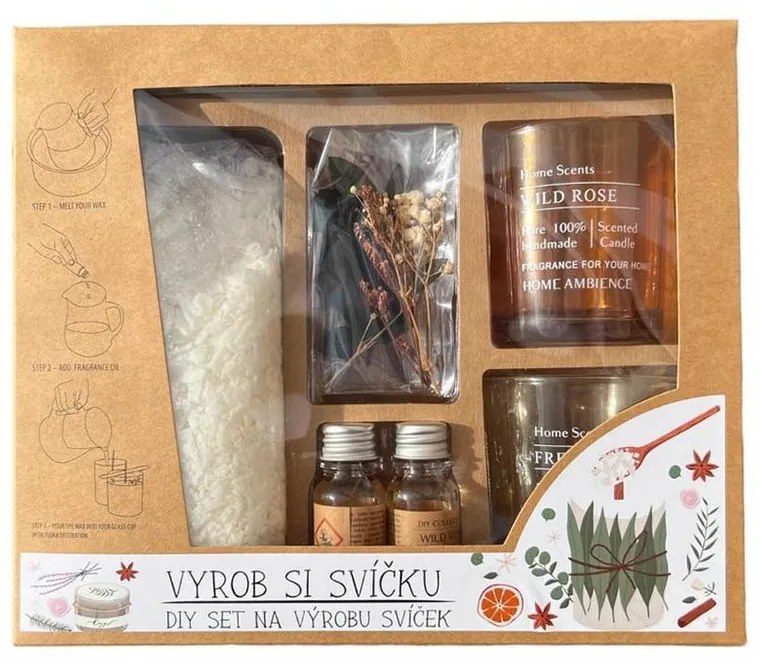 Bohemia Gifts DIY gyertyakészítő készlet
