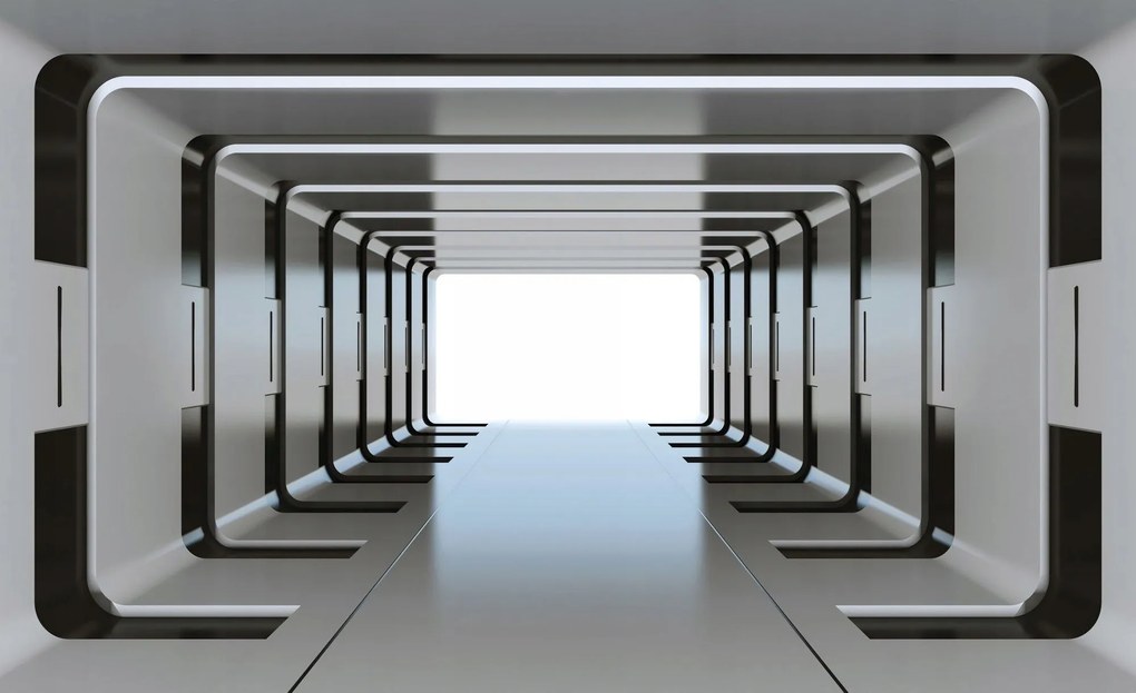 Flizelin fotótapéta Alagút modern minimalizmus illúzió 312x219 +ragasztó