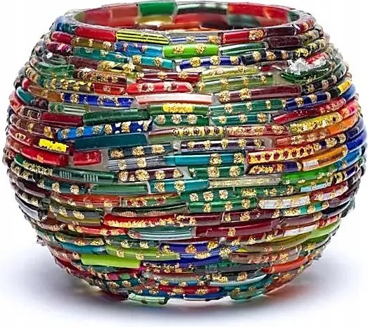 Mozaik gyertyatartó mécsesekhez