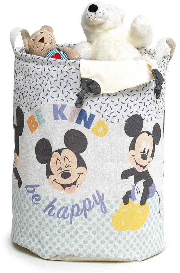 Disney Mickey gyerek textil tárolókosár, magasság 45 cm - Domopak