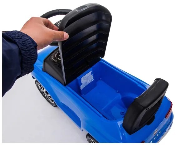 Push autó Volkswagen 2xAA kék/fekete