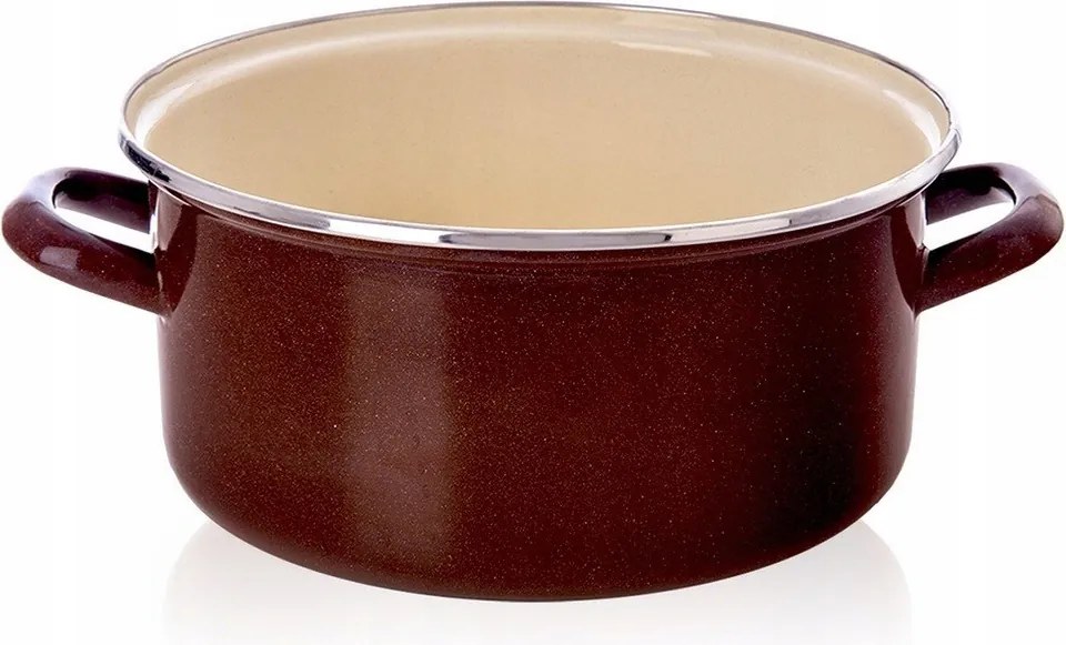 Zománcozott Főzőedény Hagyományos Gáz Indukciós 26 cm 5L