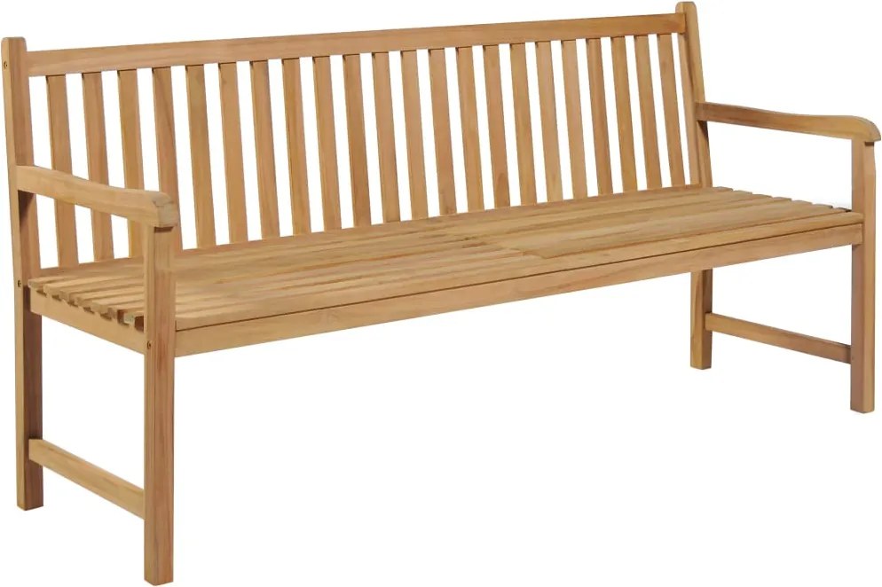 vidaXL tömör tíkfa kerti pad 175 cm