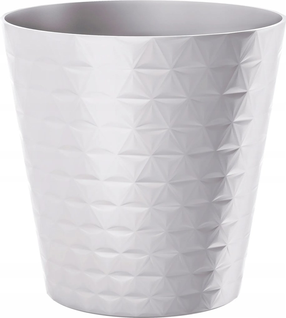 Virágtartó Fedő Gyémánt Kerti Ház Teraszra Petit 3770-011 Fehér 25