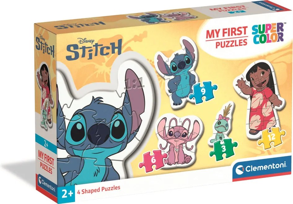 Disney Lilo és Stitch, A csillagkutya My First baba forma puzzle Clementoni