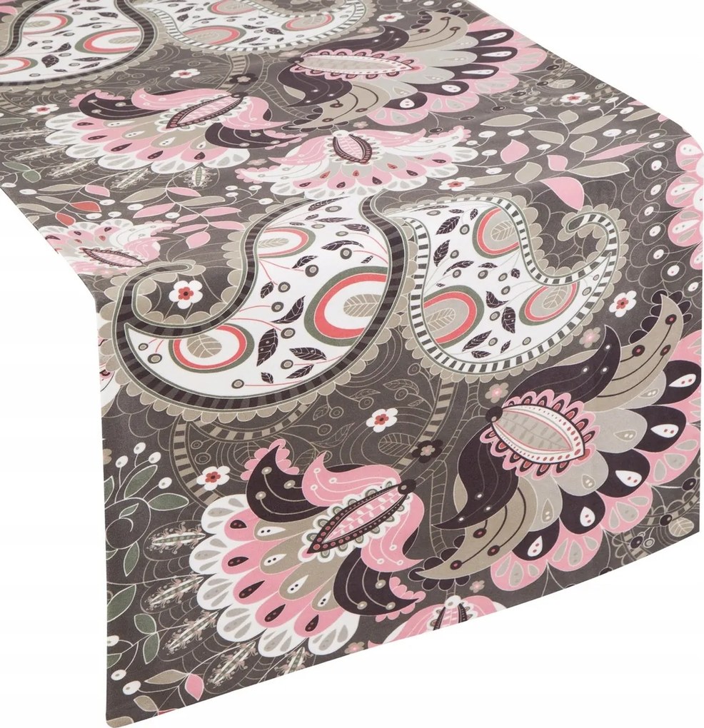 Dekorációs Asztali Futófelület 35x140 Dekoratív Velúr Eurofirany