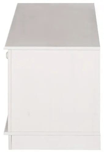 Fehér borovi fenyő TV-állvány 137x47 cm Anita – Støraa