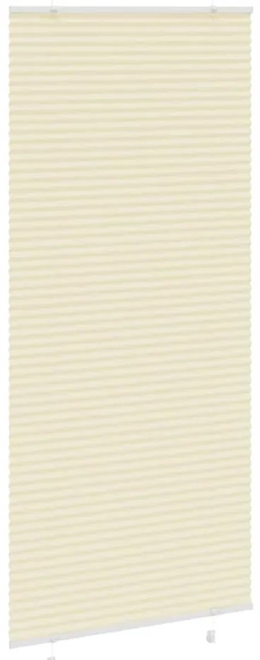 pliszírozott redőny krém 95x200 cm szövetszélesség 94,4 cm