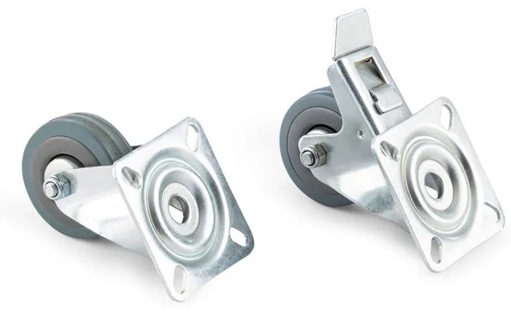 Blumfeldt Hiddensee, kerék a strandkosár áthelyezésére, kerekek rögzítőfékkel, 50x17cm, max. 500kg