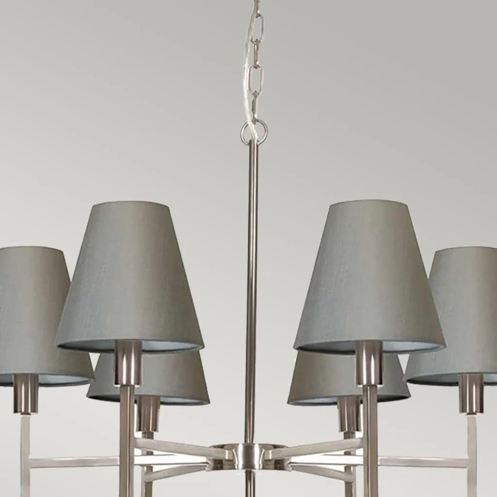 ELSTEAD LUCERNE-6LT LUCERNE Modern Csillár Ezüst E14 IP20