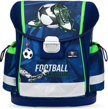 Iskolatáska, fémcsat, BELMIL Classy Final Goal, foci (BL40313AG81F)