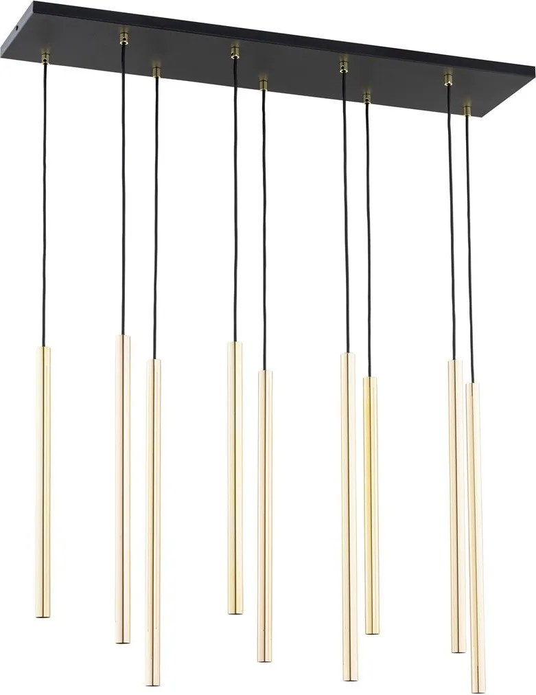Emibig modern függeszték selter fekete arany emi1332/9