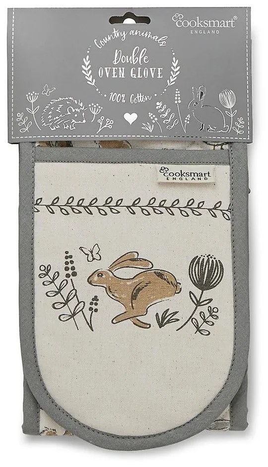 Country Animals pamut dupla edényfogó - Cooksmart ®