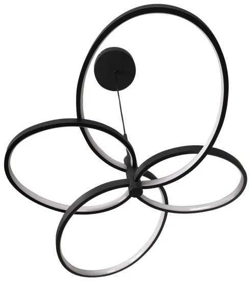 LED függeszték kábelen RIBBON LED/37W/230V 4000K fekete