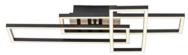 JUST LIGHT. 14051-79 - LED mennyezeti lámpa AKUSZTIKA LED/20,5W/230V tölgy/fekete