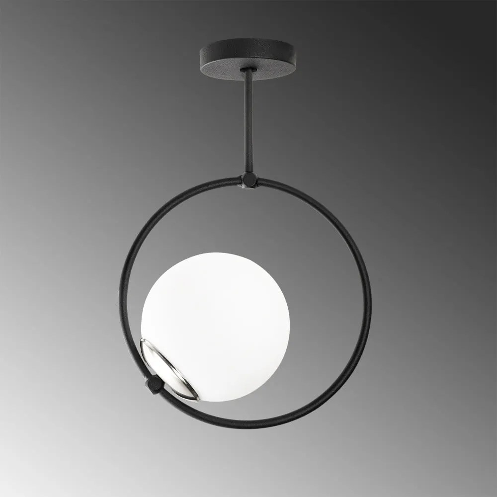 Erasto fekete fém függőlámpa - Opviq lights