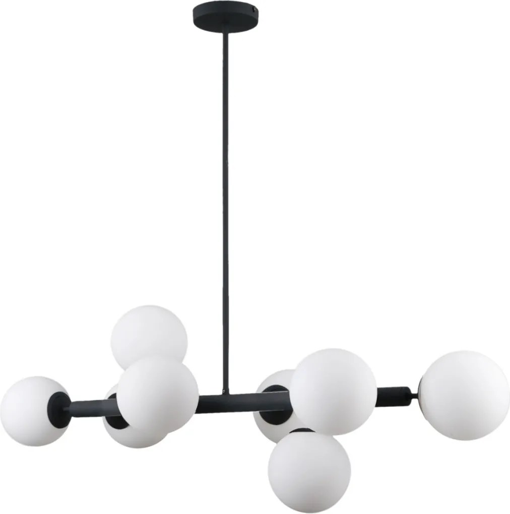 Italux RADDI PNS-5510-8-BK Függőlámpa 8x5W/G9 IP20