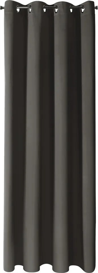 Sötétítő függöny félmatt grafit 135X250 Kerekek