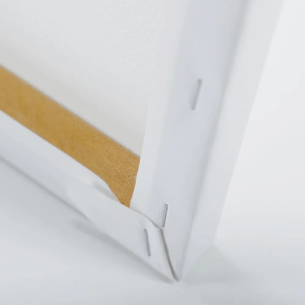 Gario Vászonkép Esos osz az úton lámpásokkal Méret: 60 x 90 cm, Kivitelezés: Vászonkép