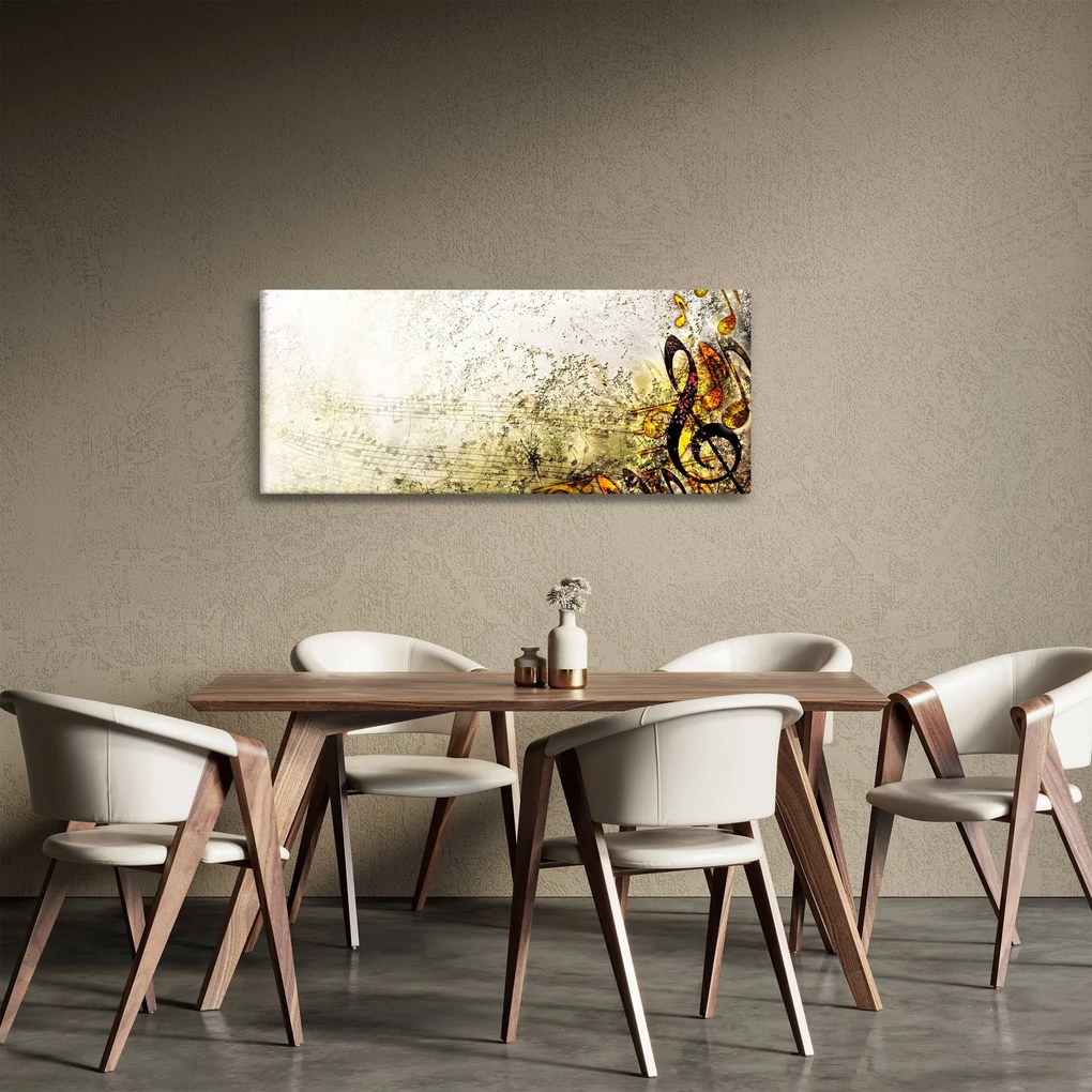 Kép - a zene ereje (120x50 cm)