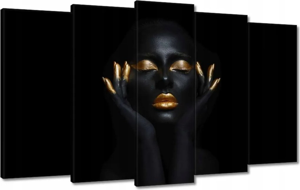 Festmények 100x60 Arany meditáció