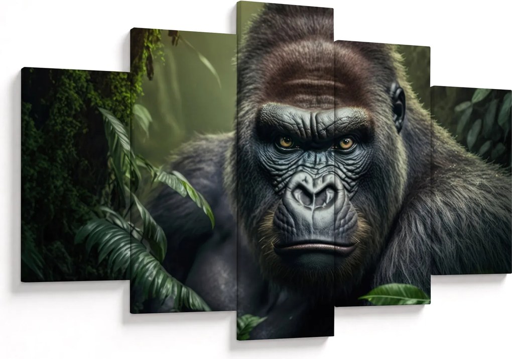 Kép - Egy gorilla portréja (150x105 cm)