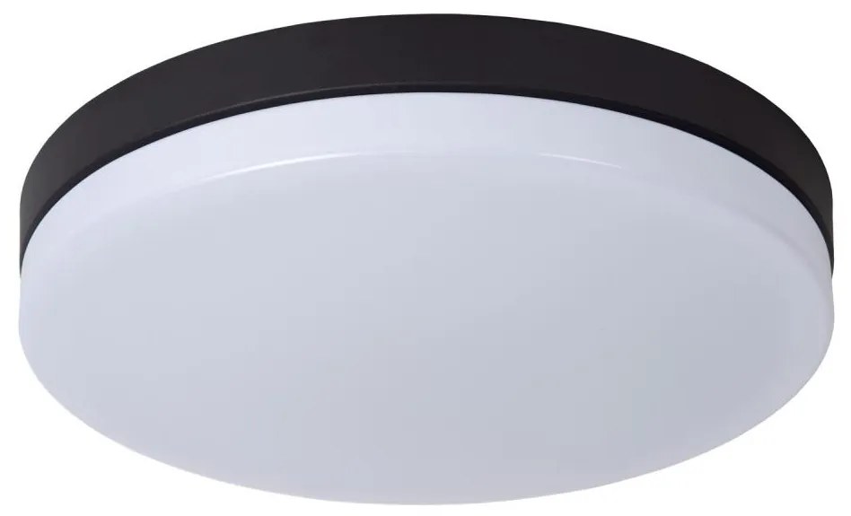 Lucide 79111/36/30 - BISKIT LED fürdőszobai lámpa LED/24W/230V IP44 fekete