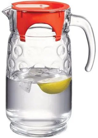 Üvegkancsó fedővel, üveg, 1,6 l (KHKE172H)