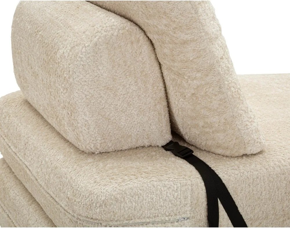 Fehér kinyitható buklé fotel Faster – Mauro Ferretti