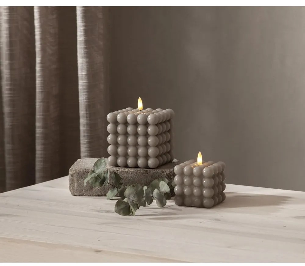 LED gyertya (magasság 12,5 cm) Flamme Dot – Star Trading