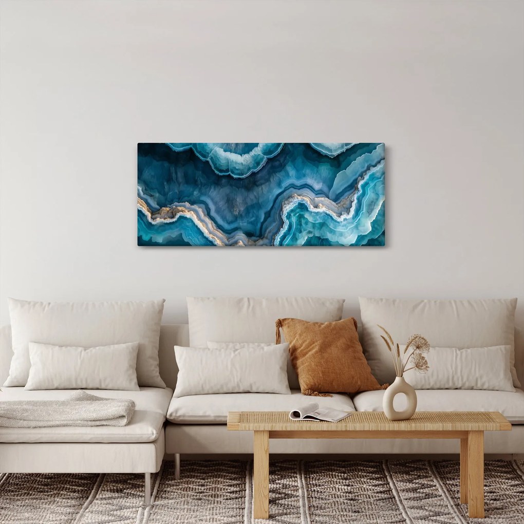 Kép - Akvamarin részlet (120x50 cm)