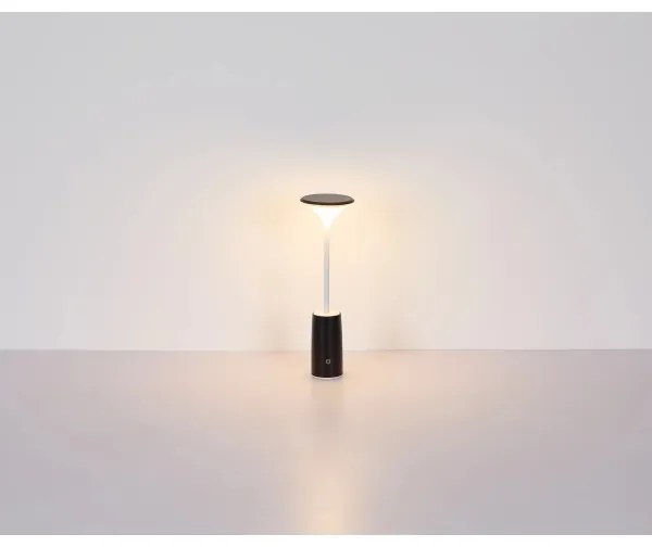 Globo 21020B - LED Dimmelhető asztali lámpa QUIRIN LED/1,2W/3,7V 3000K fekete