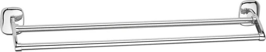 Aqualine - Fali törölközőtartó RUMBA 11,4x64 cm fényezett króm