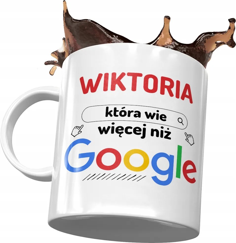 Bögre Viktória Feleség Barátnő Ajándék Nyomtatott Fotóval