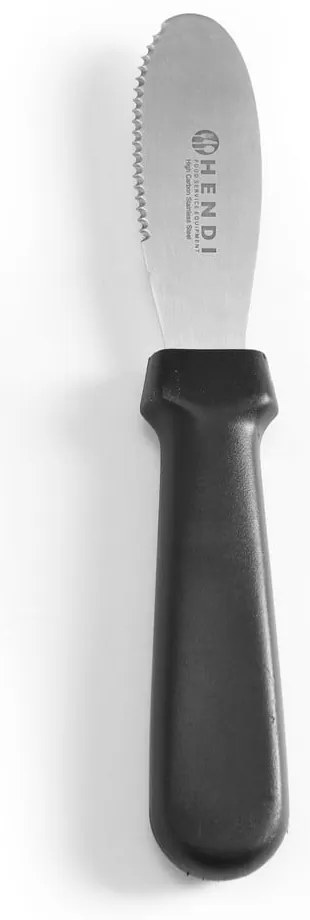 Rozsdamentes acél fogazott kenőkés - Hendi