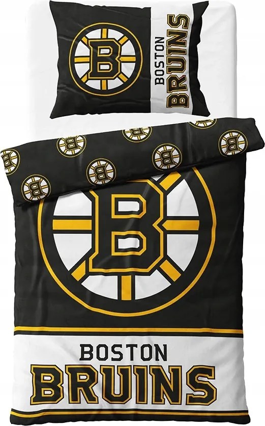 Boston Bruins Nhl mikro plüss ágyneműhuzat