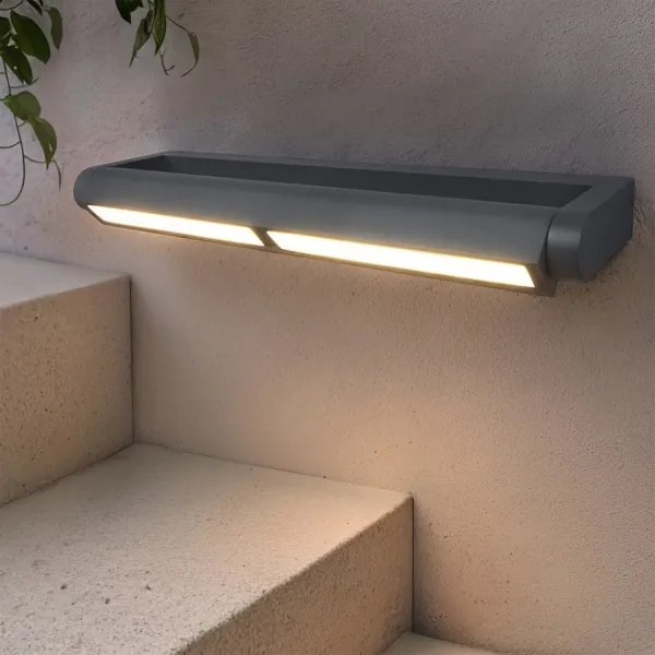 Brilagi - LED kültéri fali lámpatest SALERNO LED/24W/230V 66 cm antracit IP65