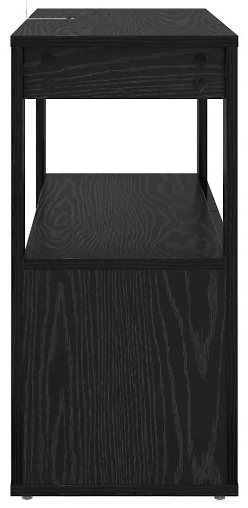 Széf Musta tammi 80 x 30 x 60 cm Faanyag